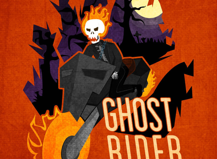Ghost Rider Vector